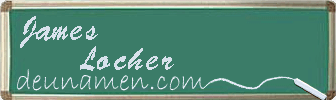 James Locher Visitenkarte